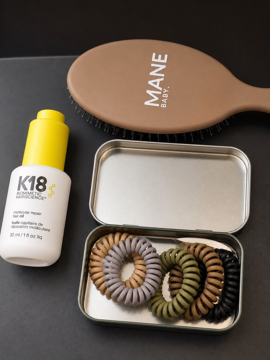 Mane Baby flatlay